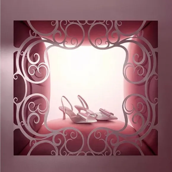 Aldo WICKED Blush Pink Heels with Bow Accent - Picture 2 of 8